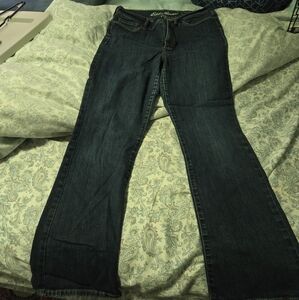 Eddie Bauer Curvy High Rise Boot Cut jeans